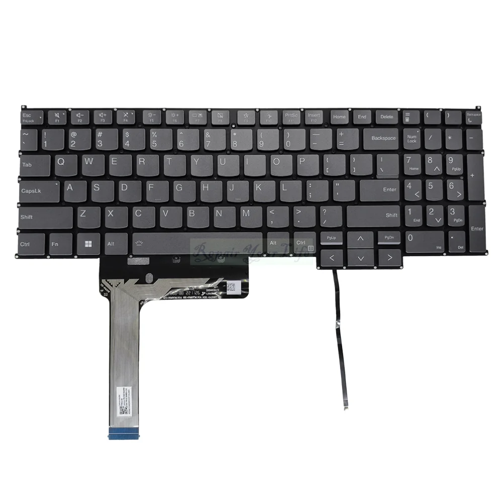 

US English Russian Backlit Keyboard for Lenovo ThinkBook 16P G2 ACH, 16P G4 IRH, G3 ARH, NX ARH PH5CLXB SN21K44590 PH5CLXB-RU