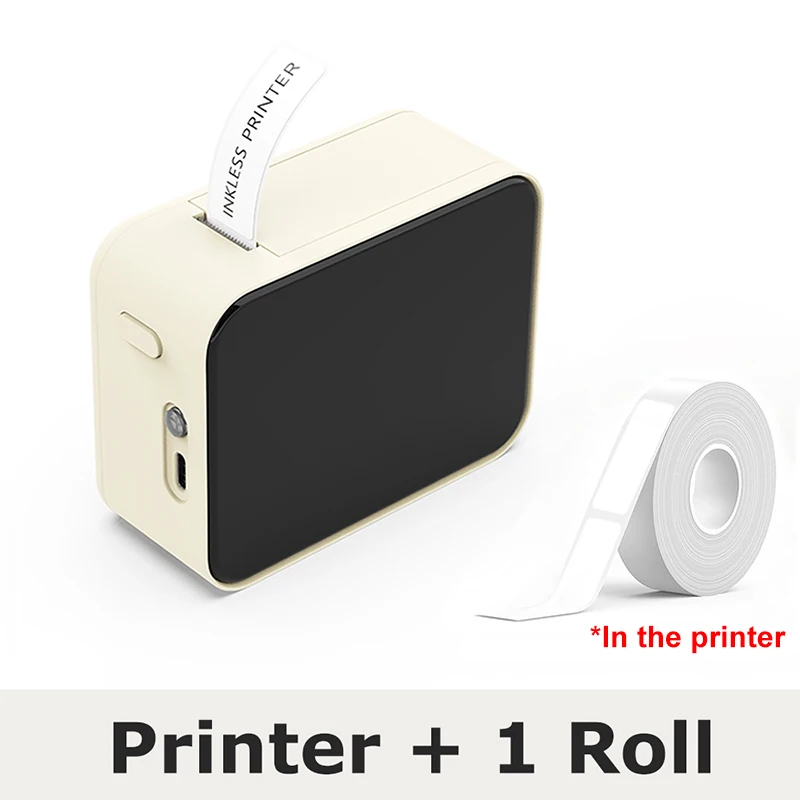 מדפסת תרמית ניידת Marklife P15 מדפסת תוויות מיני ללא דיו מכונת הדפסה בלוטות' מדבקות מכונת תוויות