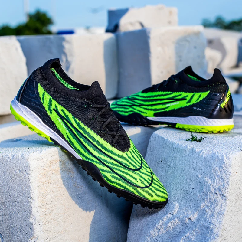 

C.Ronaldo Chuteira Campo Football Boots Cleats Wholesale Outdoor Wear Resistant Studded Soccer Shoes Futsal Training Sneakers