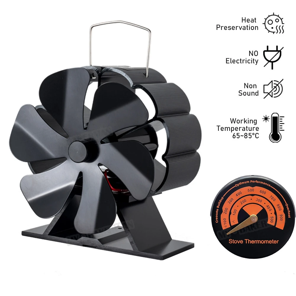 Electric Fireplace Fireplace Fan Log Burner Stove Fan