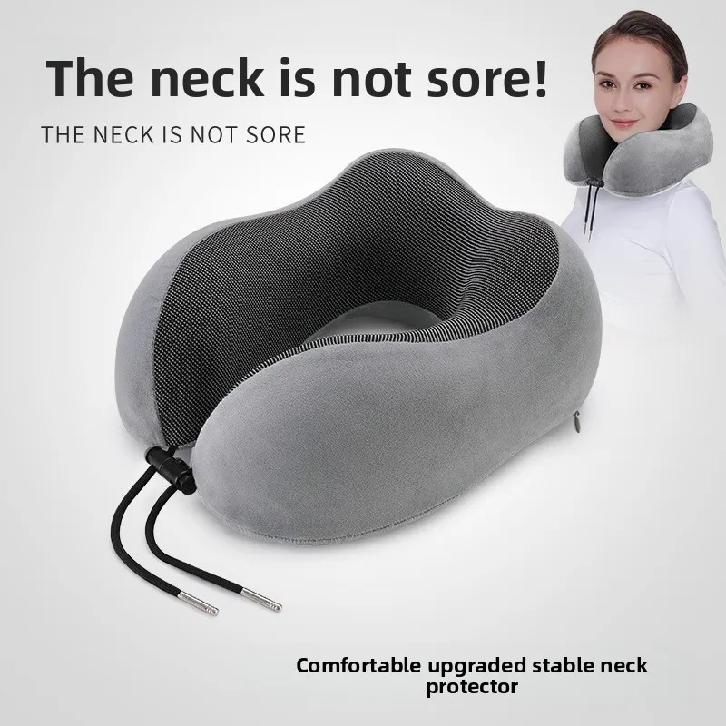 U Shaped Memory Foam Neck Pillow Soft Travel Massage Neck Pillow for Sleeping Airplane Cervical Healthcare Bedding