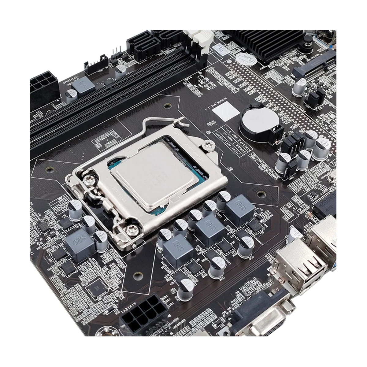 

B75 12GPU BTC Mining Motherboard+G550 CPU+SATA Cable+Switch Cable Support 2XDDR3 RAM USB3.0 B75 12USB Miner Motherboard