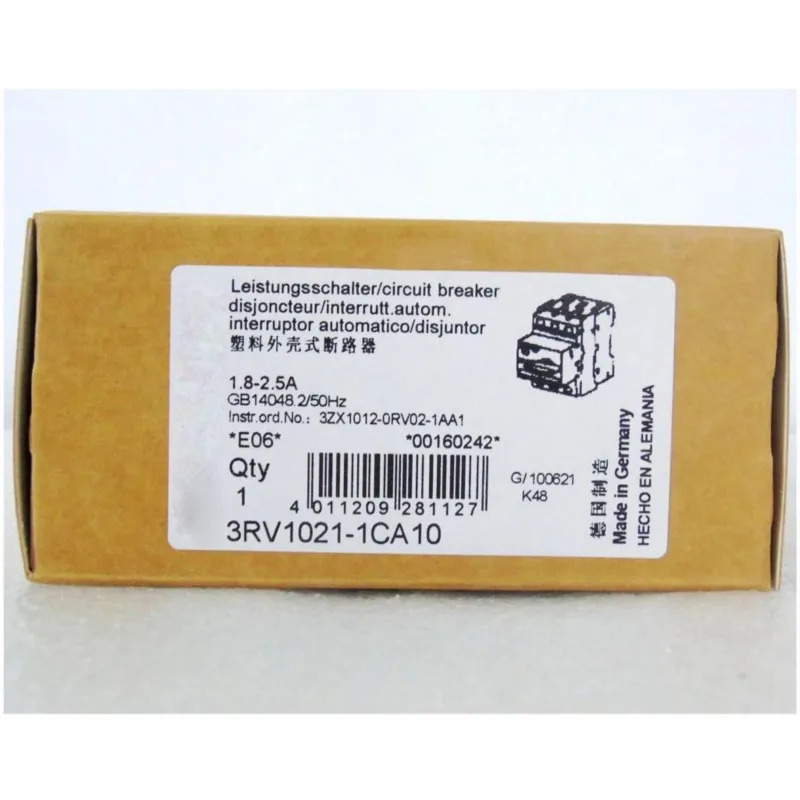 

New Original 3RV1021-1CA10