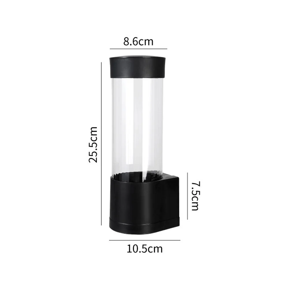 Disposable Paper Cups Dispenser Plastic Cup Holder For Water Dispenser Wall Mounted Automatic Cup Storage Rack Cups Container