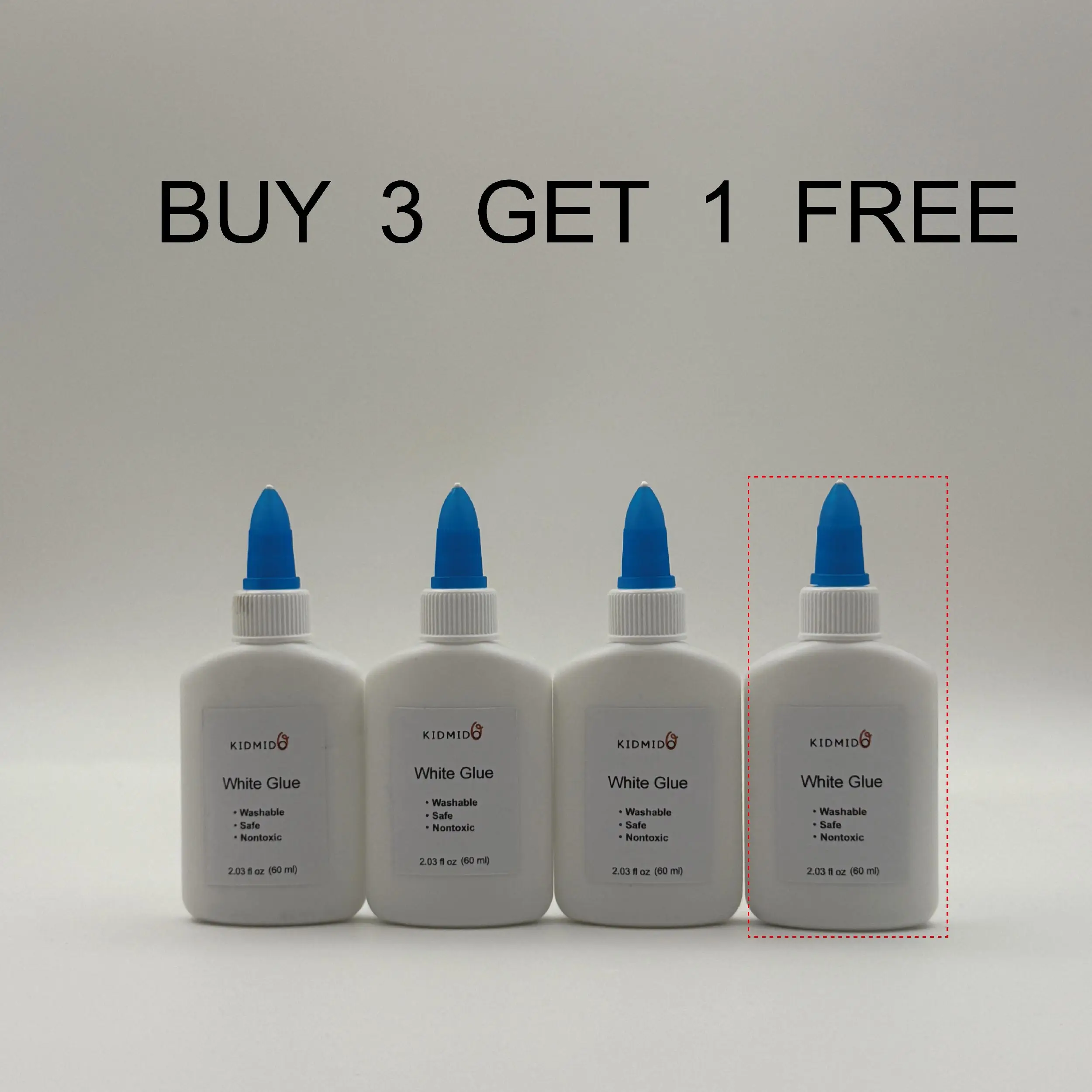 White Glue,Washable,School Glue,DIY Craft Slime Glue,Arts&Crafts DIY STEM - 3