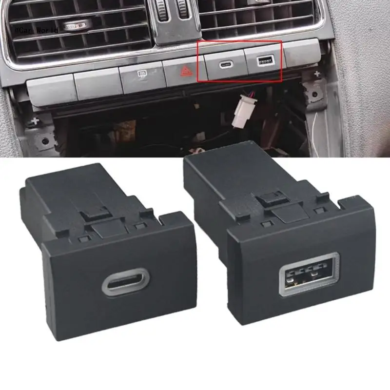 Car Charges High Speed Car Charges Auto Current Adjustment Plastic for Stable Charging Experience 6XDB