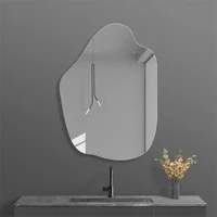 Irregular Mirror Nordic Bathroom Acrylic Wall Decorative Mirrors Shatterproof Cloud Shape Wall Mirror Stickers Home Decoration 1