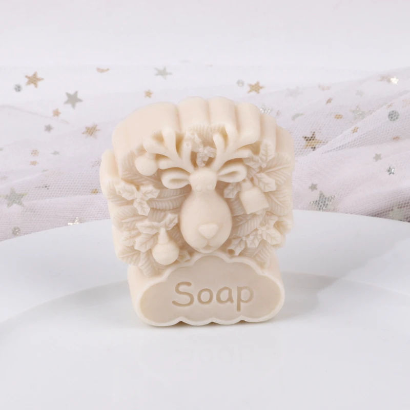 Moule En Silicone Fait à La Main En Forme De Wapiti De Noël, Moule De Regina, Artisanat En Résine Xy, Outils Exécutifs De Chocolat, Cadeaux De Décoration, élection De Bricolage