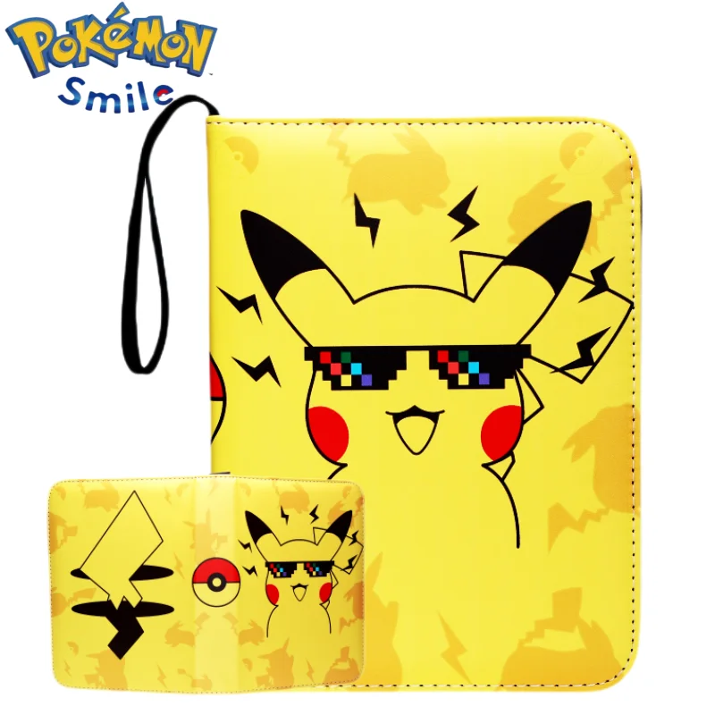

2023 NEW 400PCS Photocard Binder Pokemon Card Holder Album Protector Photocards Binders Book Children Toys Game Anime Holders