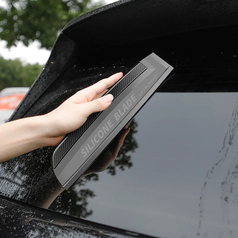 Window Scraper Non-Scratch Soft Silicone Handy Squeegee Car Wrap Tools Window Wiper Drying Blade Clean Scraping Film Scraper Tools Accessories window wiper window scraper tool window scraper window tinting squeegee vinyl squeegee silicone squeegee car film scraper car vinyl scraper silicone scraper automotive film tools window tint squeegee car wrapping tools