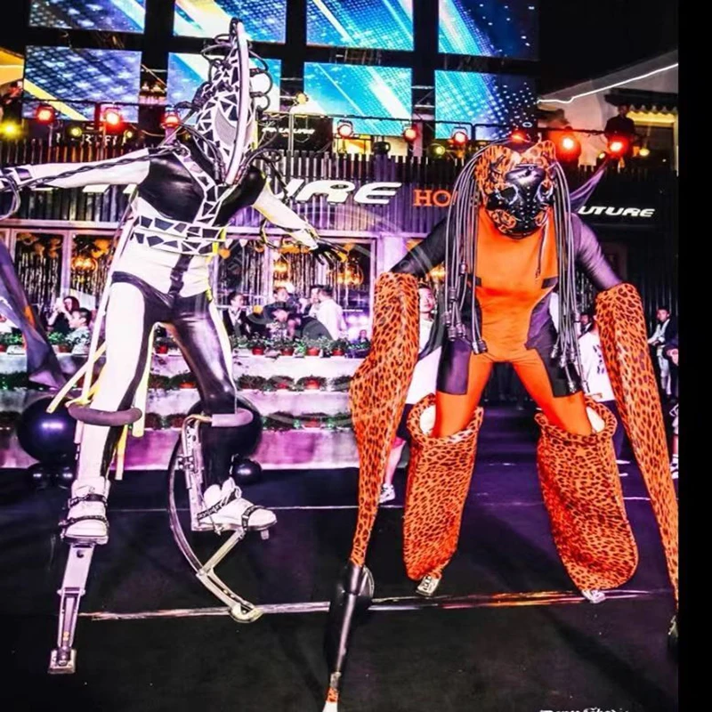 

Park Shopping Mall Celebrate Prom Party Show Wear Music Festival Concert Clown show stilt walker costume