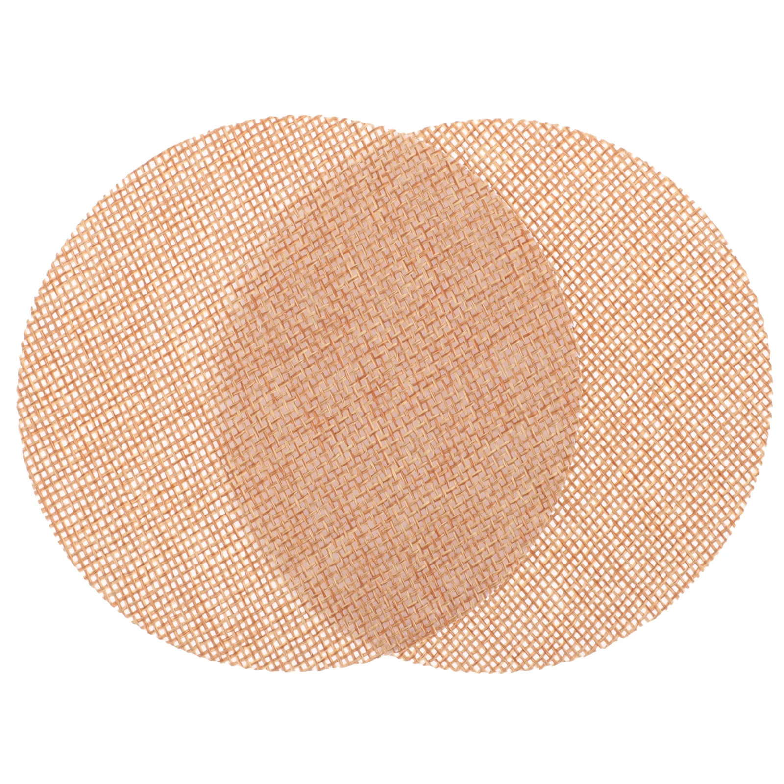 

2 Pcs Round Children's Baby Anti-glare Chandelier Accessories DIY Lamp Bottom Cover Cloth Light Diffuser