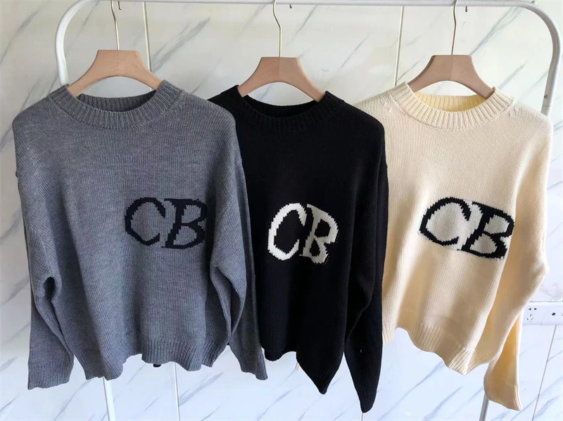 

New Fasion Cole Buxton Sweater Men Women 1:1 High Quality Sweatshirts Knit Jacquard Sweaters Techwear