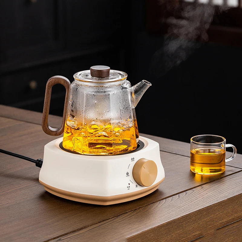 DMWD Mini Electric Stove Water Boiler Cooking Plate 500W Tea Pot Multifunctional Coffee Tea Heater Warmer Heating Furnace 220V