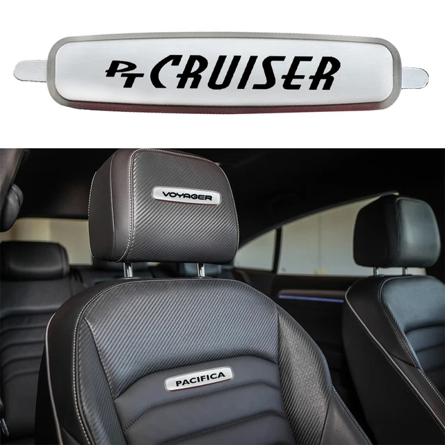 Metal Seat Emblem For Chrysler Voyager Stratus Sebring Pt Cruiser Pacifica  Neon Crossfire Concorde Cirrus Aspen 200 S 300 S C - Car Stickers -  AliExpress