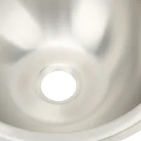 อ่างล้างมือในครัว RV ขนาด10นิ้วอ่างล้างหน้าสแตนเลสทนทานต่อการเกิดสนิมสำหรับเรือตั้งแคมป์เรือยอชท์ 4