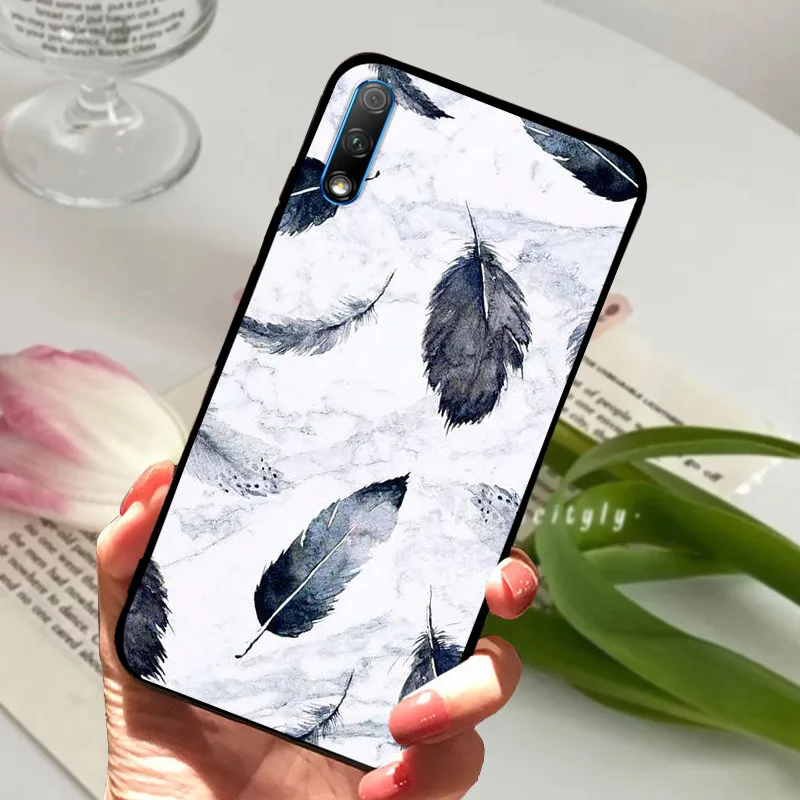 Premium Silicone Back Cover for Honor 9X Pro - Soft TPU Protective Phone Case Coque s