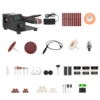 350W Mini Vertical Belt Sander Electric Sanding Polishing Grinding Machine Grinding Sander Grinder Small Sand-belt Machine 1
