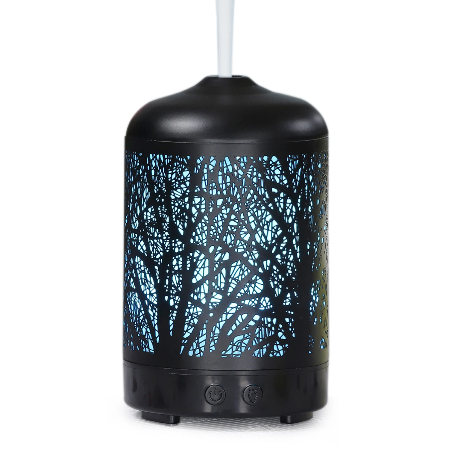 Branch Iron Art Air Humidifier Essential Oil Diffuser 100ML With Lights Ultrasound Electric Aromatherapy Diffuser 6