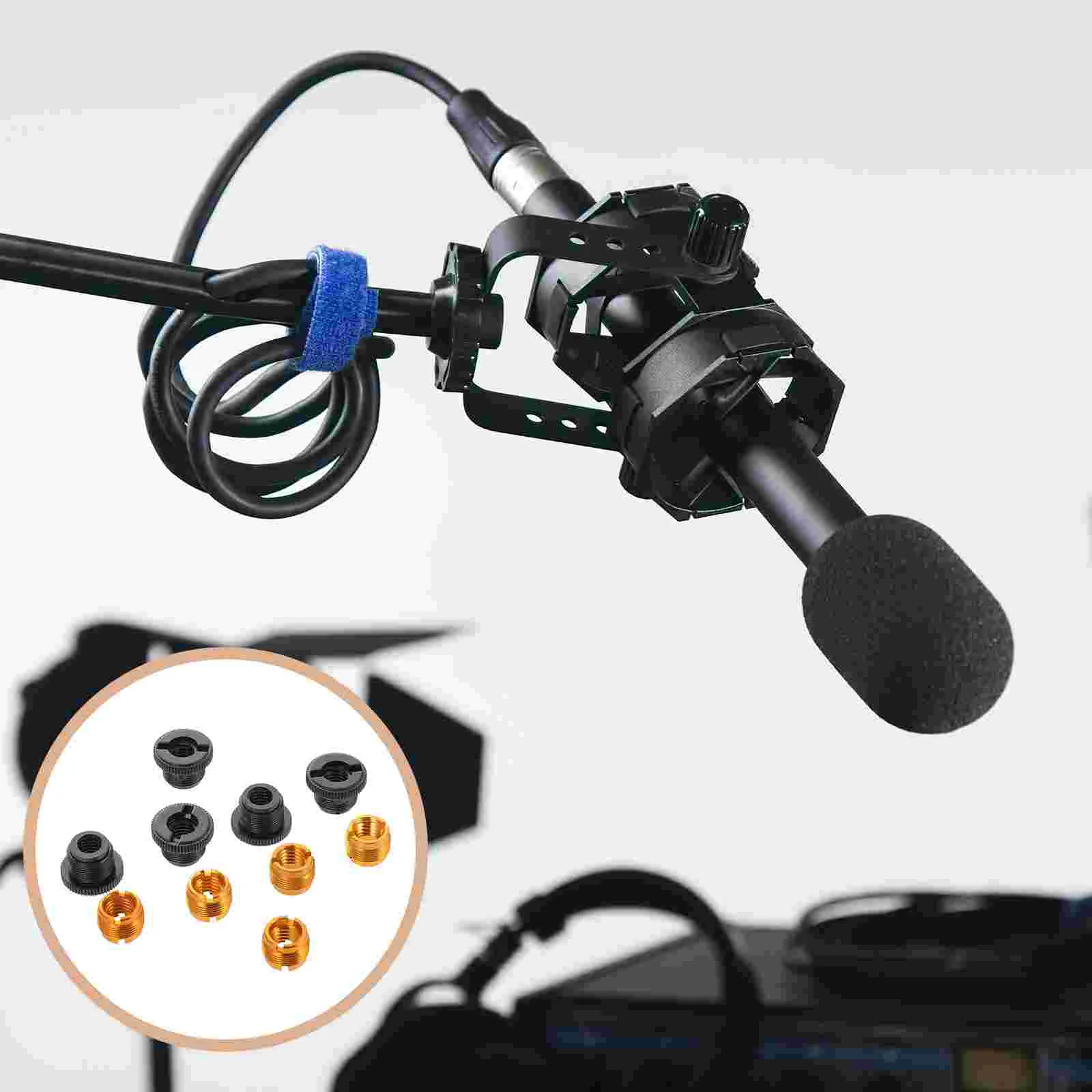 

Camera Fashion Portable Microphone Replacement Mic Thread Adapters Mic Screw Adapter Mic Adapter 3/8 Female to 5/8 Male