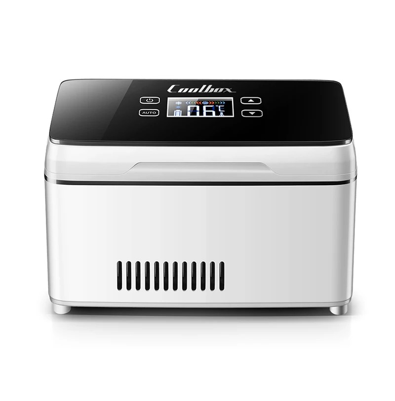 Mini lodówka o dużej mocy 13600mAh, pojemnik na insuliny i leki, dozowanie, chłodzenie 0-18 stopni, ładowanie USB, inkubator chłodniczy.