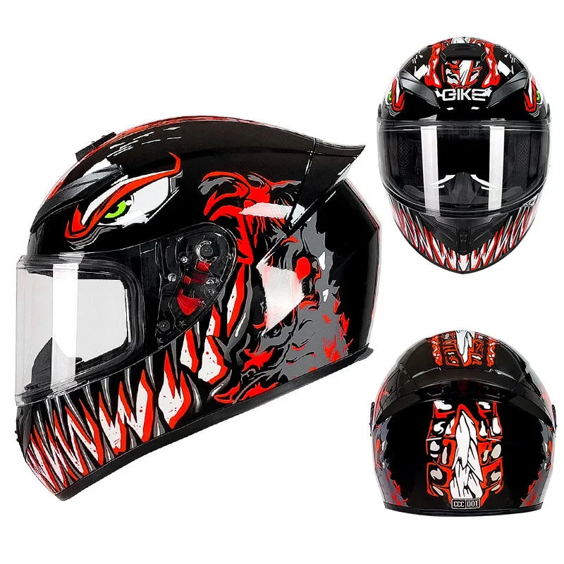 

Мотоциклетные шлемы для мужчин и женщин, зимние персонализированные шлемы для электромобиля, мотоциклетные шлемы Four Seasons Knight Bluetooth