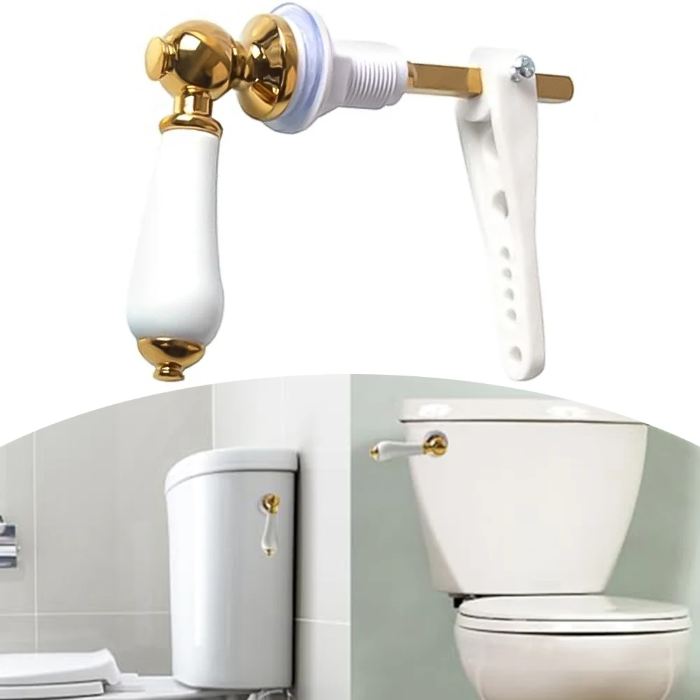 Description Picture 6 of itemTraditional White Toilet Cistern Lever Flush Handle Toilet-Tank Flush Lever Replacement WC Cistern Handle Toilet Cistern Flush