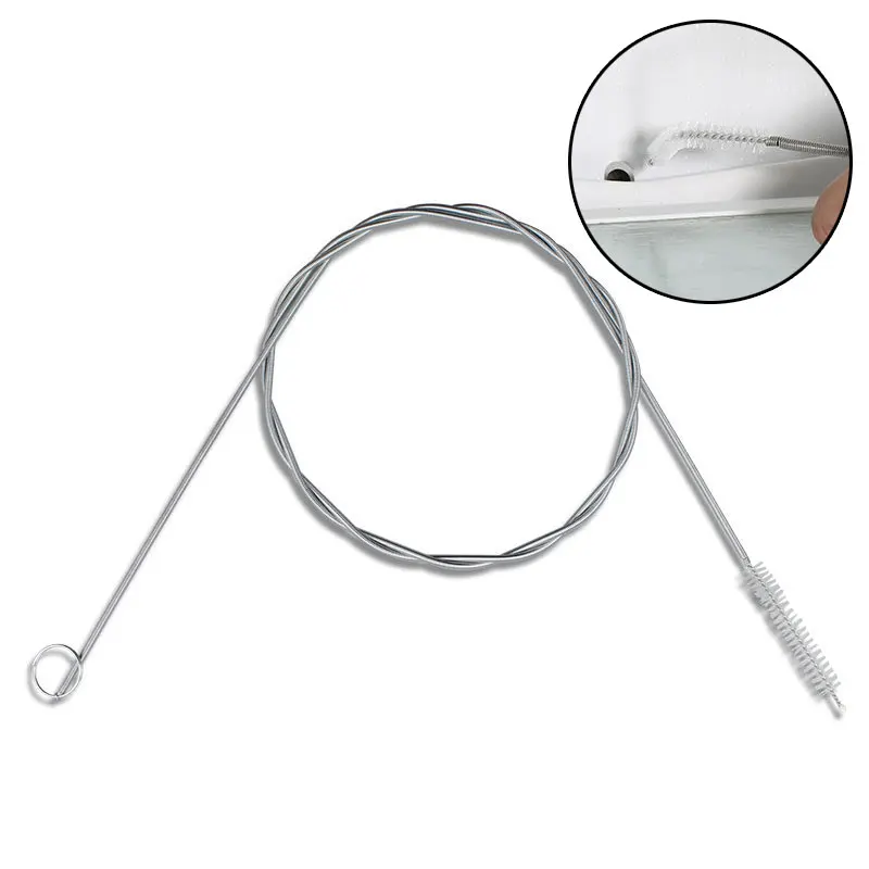 Car Drain Dredge Sunroof Cleaning Scrub Brush Tool Cleaning Stainless