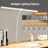 Double Head LED Clip Desk Lamp Architect Table Lamp for Home Office Lighting 3 Color Mode and 10 Dimmable Eye Protect Desk Lamps 2