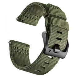 GT Series Pro Loop Nylon 22mm Watch Band - Premium Strap Bracelet - Huawei Watch 4 Pro (Olive green)
