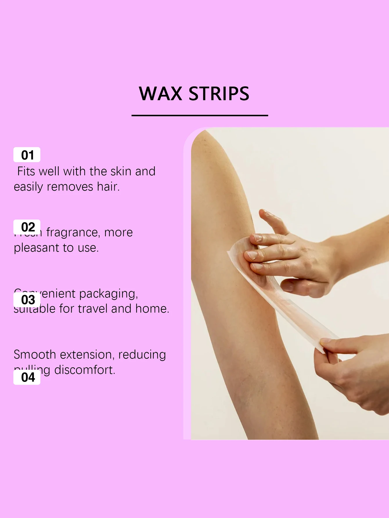 Painless Wax Strips 3