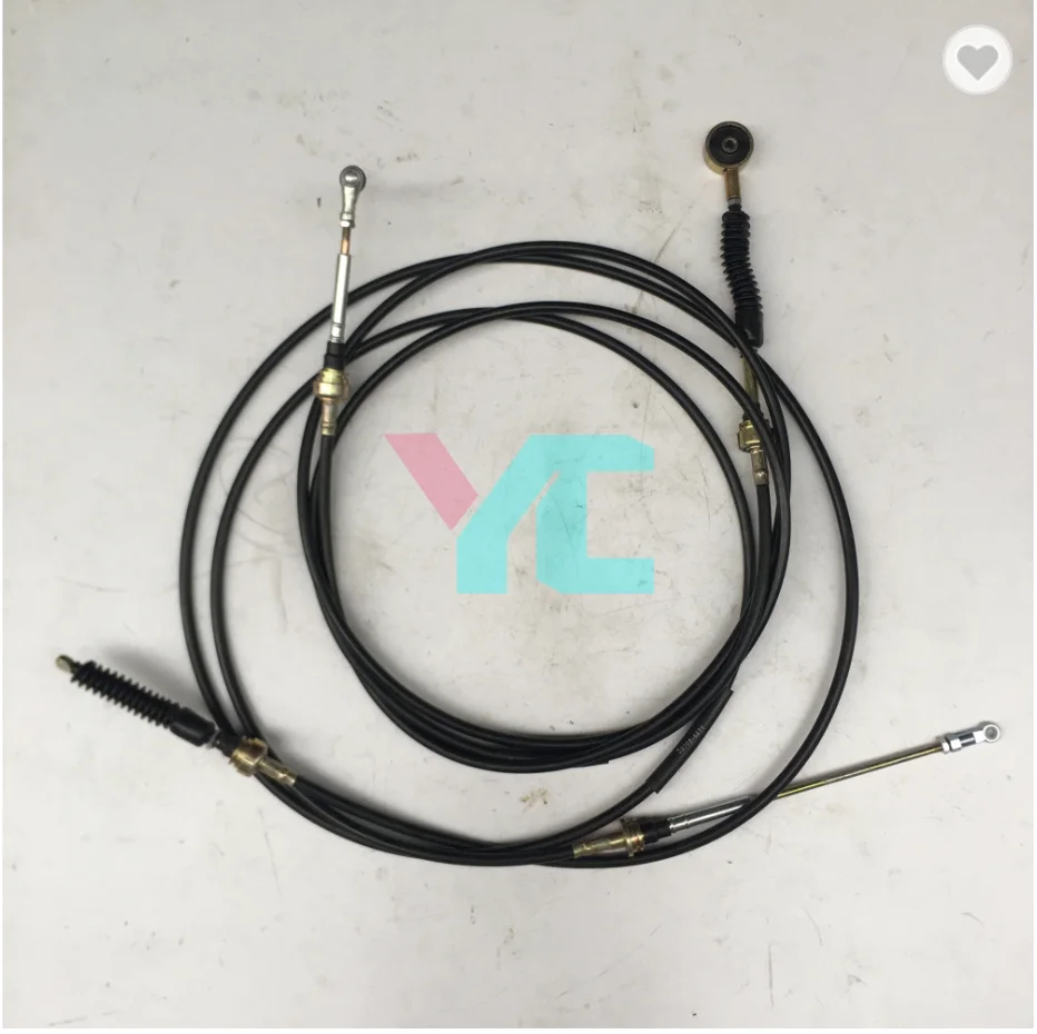 1SET=2PCS GEARSHIFT SELECT CABLE 33702-6471 FOR HINO 500 RANGER FM2P TRUCK SPARE PARTS