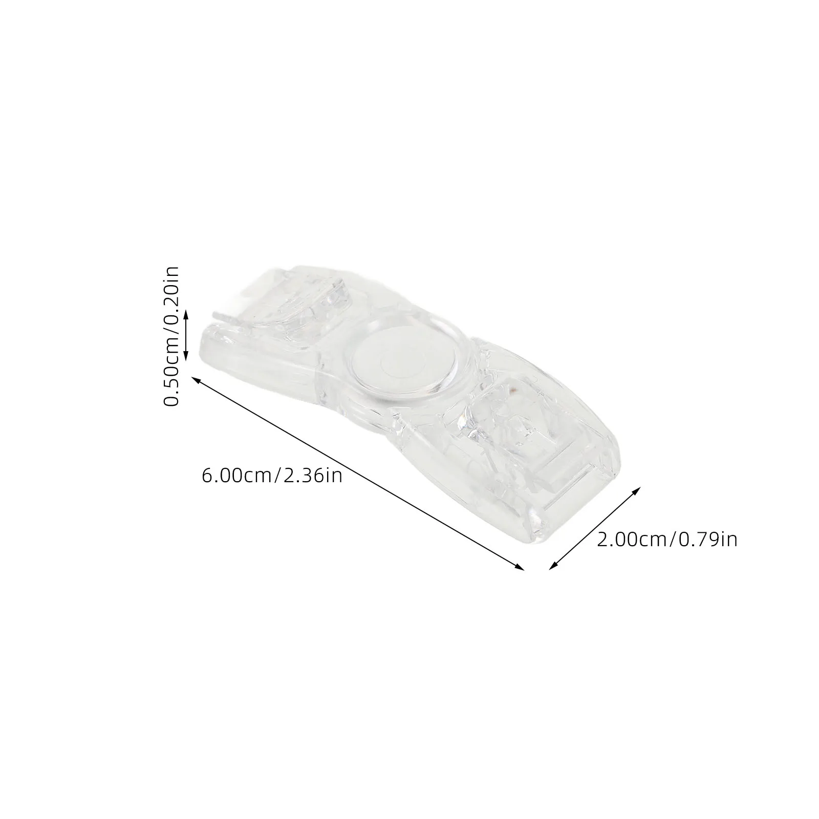 4 Pcs Swimming Goggles Accessories Plastic Strap Buttons Buckles Accessory Universal Headband Universal water sport goggles tool 6