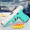 G18 Toy Gun Soft Bullet Shell Ejecting Gun Toy Alloy M1911 Colt Pistol Handgun Manual Airsoft for Adult Boy Shooting OutdoorGame 1