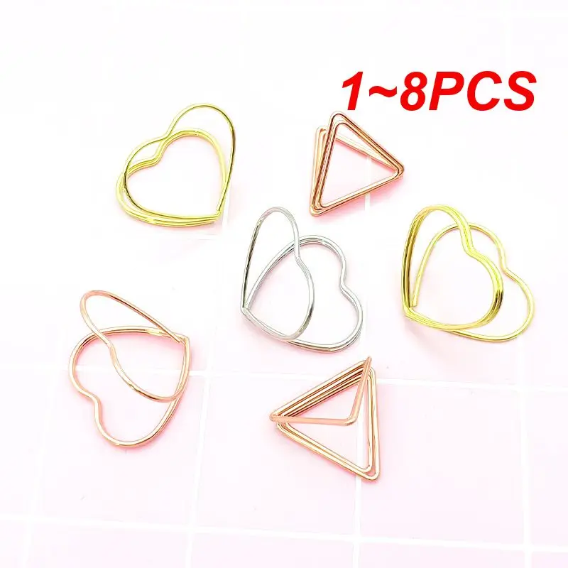 

Двойная карточка в форме сердца, металлический держатель для записей, фотозажим, подставка для визиток, держатель для карт