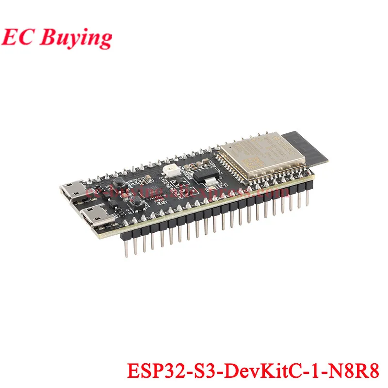 ตัวเลือกสินค้า บอร์ดพัฒนา ESP32-S3 โมดูล Wi-Fi 2.4G และ Bluetooth เสริม Type-C