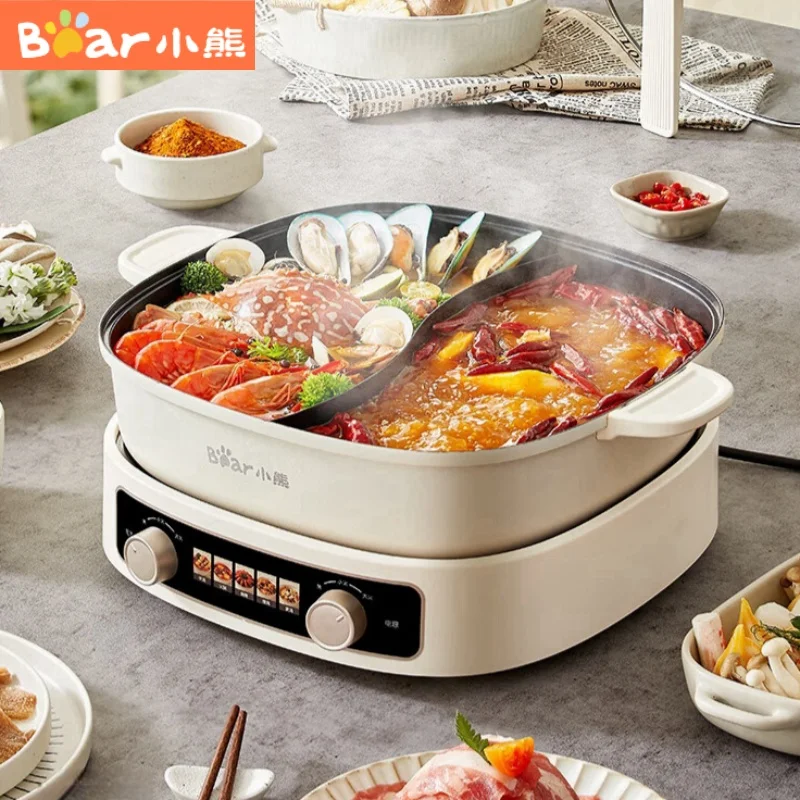 Buy Wholesale China Portable Electrical Bbq Grill And Hotpot Indoor Cooker, Electric  Cooking Pot Ds-8001 Fry Pan & Fry Pan at USD 7