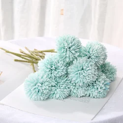 Elegant Artificial Hydrangea Bouquet for Home and Wedding Decor (Blue)