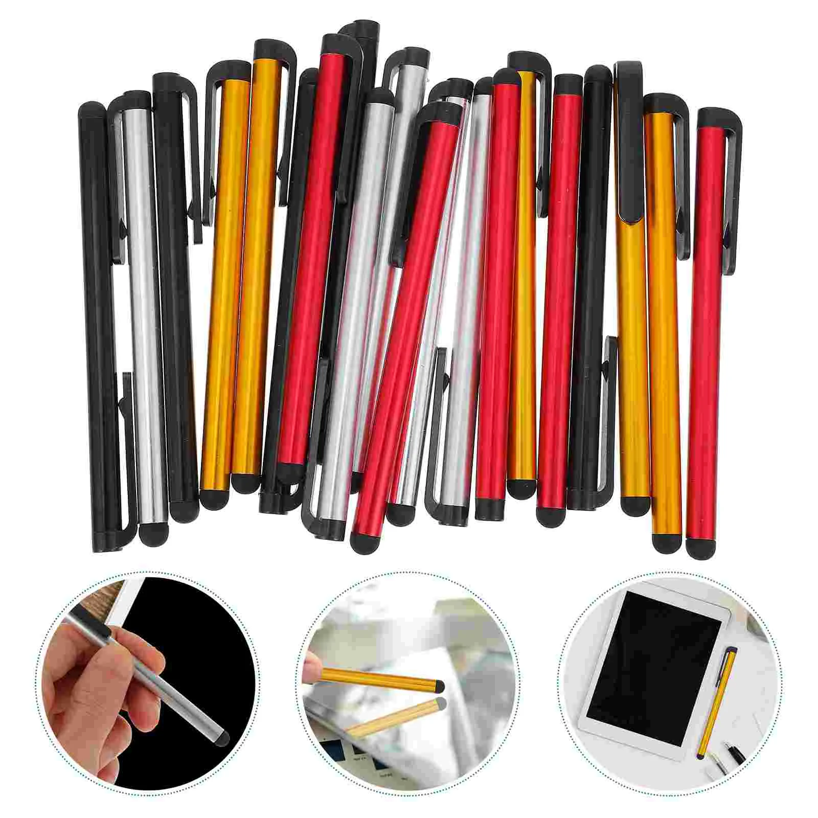 

20 PCS Touch Screen Stylus Tablet Pen Phones Universal Capacitive Style Sensitivity