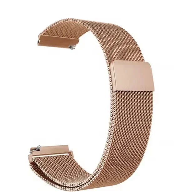22mm Stainless Steel Watch Strap - Premium Metal Bracelet and Correa Belt