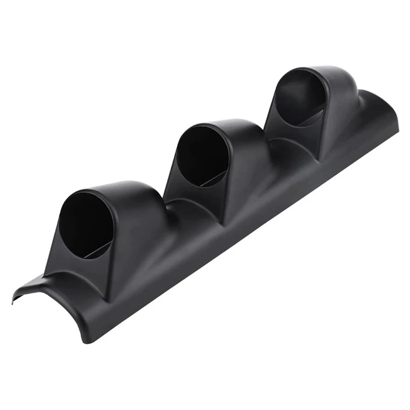 

Universal 52Mm 2 Inch Meter Gauge Pillar Mount Pod Holder Bracket Cover For Car Auto Boat Motorcycle (Triple Holes)