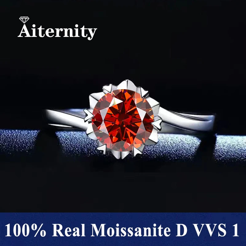 XH-Red Moissanite