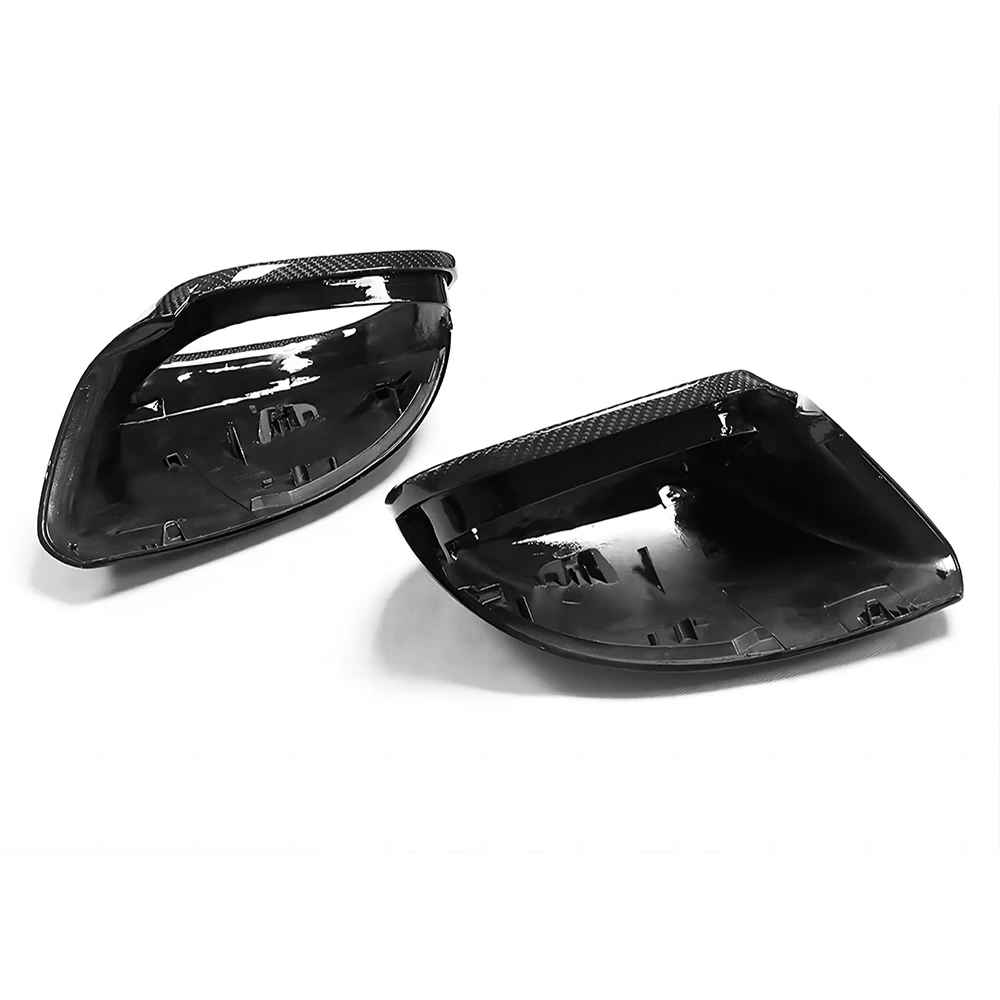 

Replacement Rearview Side Mirror Covers Cap For Audi 09-17 Q5 8R 13-17 SQ5 10-15 Q7 Carbon Fiber Shell Without Blind Spot Assist