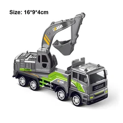 Diecast Alloy Construction Vehicle Toy Set (Excavator truck)
