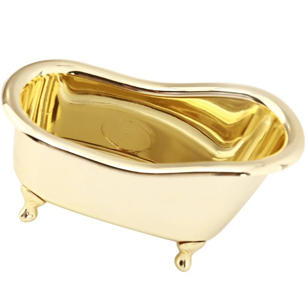 

Desktop Organizer Cosmetics Container Storage Box Bathtub Shape Storage Box