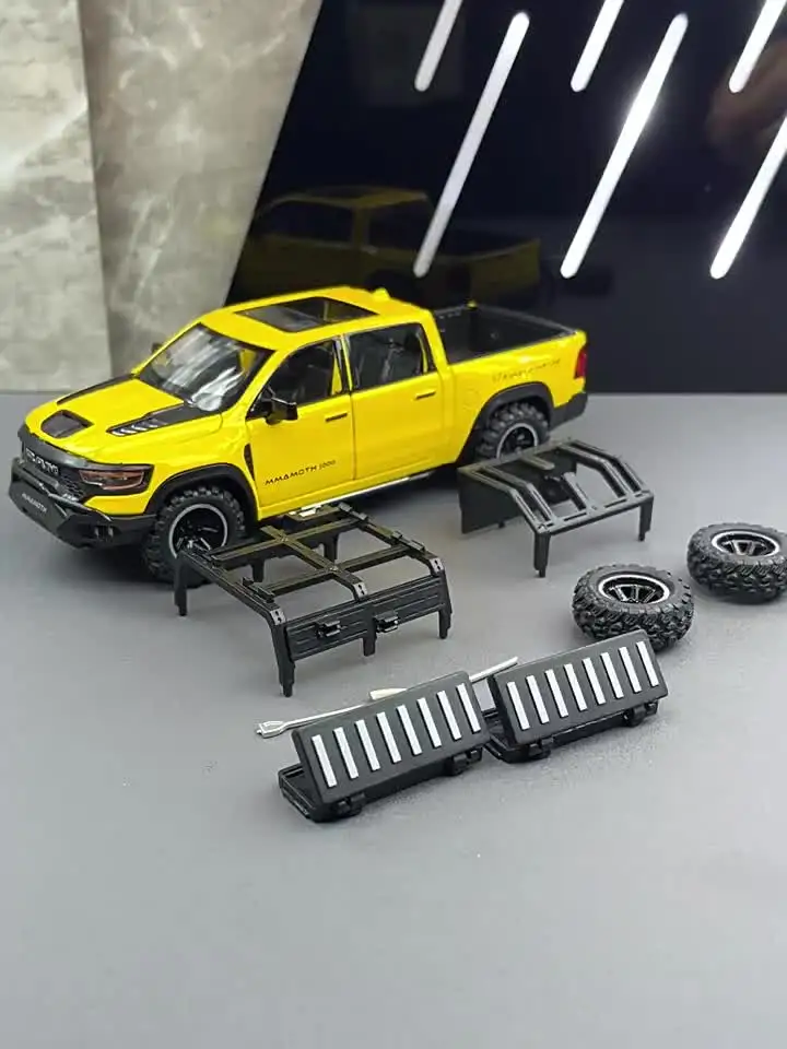 1:32 ダッジ RAM 1000 TRX マンモス Picku 合金車モデル音と光