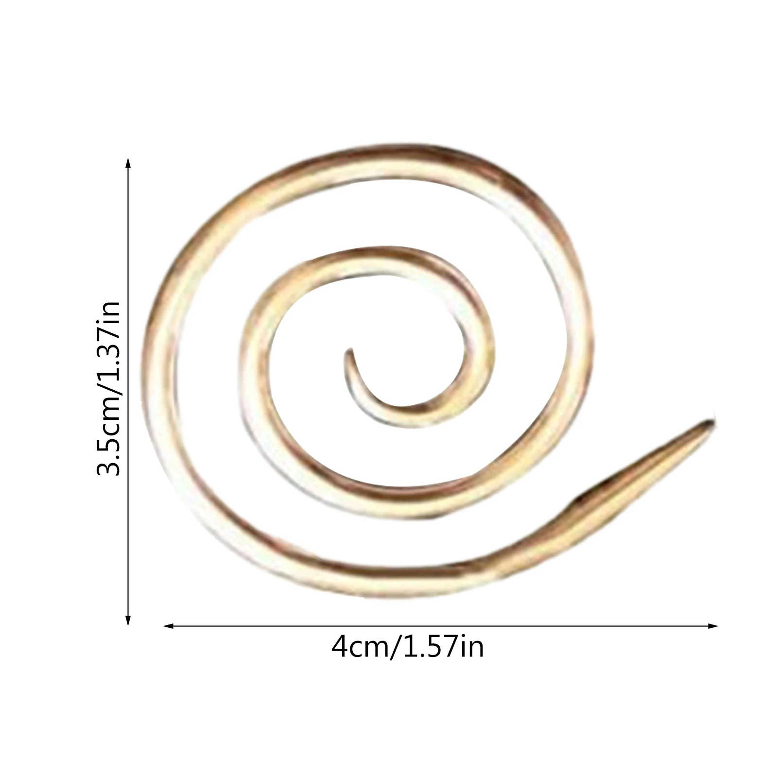 3pcs Spiral Cable Knitting Needle Household Shawl Crochet Pin Bent Tapestry  Needles For Yarn Sewing Knitting Metal Knitting Tool