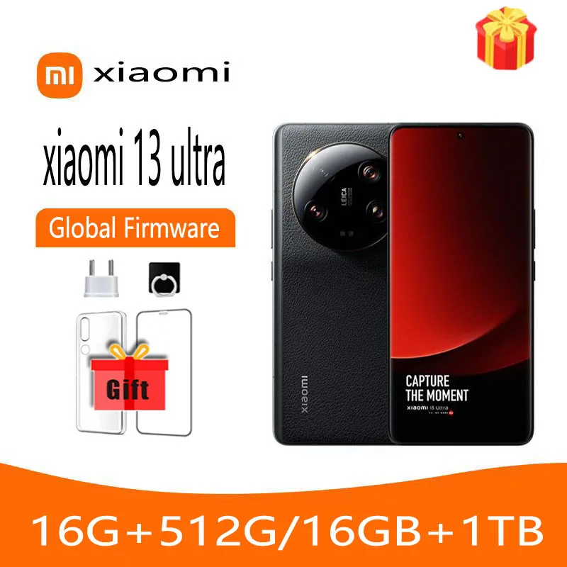 

Wireless （Wireless reverse）Global rom smartphone 5G xiaomi 13 Ultra 16GB/1TB Snapdragon 8Gen2 MIUI 14, Android 13 90W