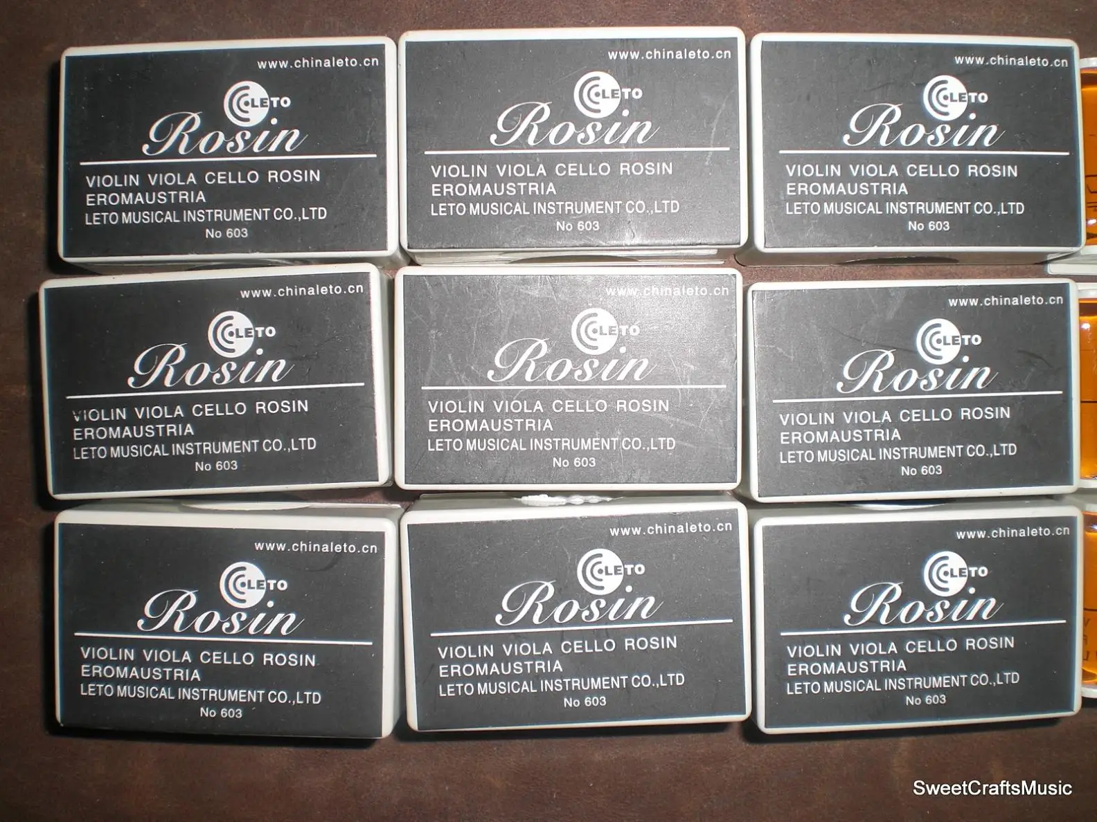 Rosin Resin for Bowed Strings 25 PCs Student Violin rosin 603#