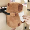 1 piece, Capibala Plush Car Tissue Box Holder, Capybara Cartoon Holder Decorative Napkin Holder, Creative and Cute Plush Decorat 5
